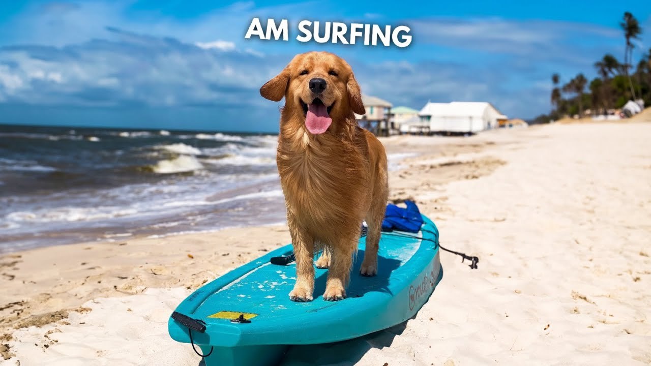 My Dog Rents an Oceanfront Beach House (WE GOT FLOODED!)