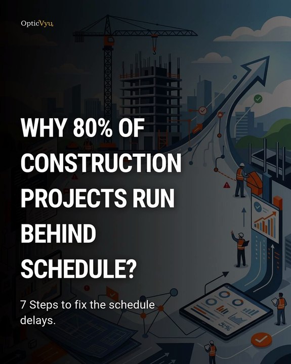 Why 80- of Construction Projects Run Behind Schedule
