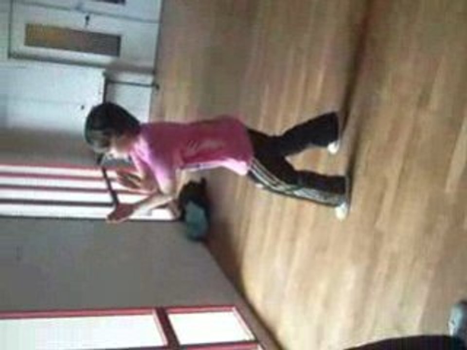 snooky en mode krump hip hop