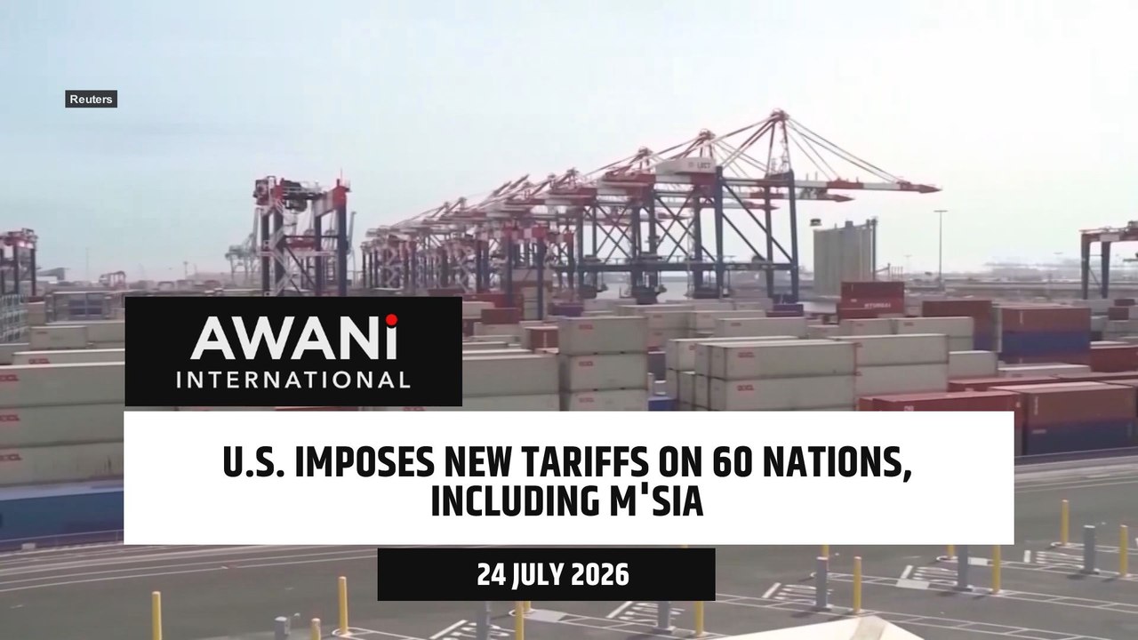 U.S. imposes new tariffs on 60 trade partners, including Malaysia