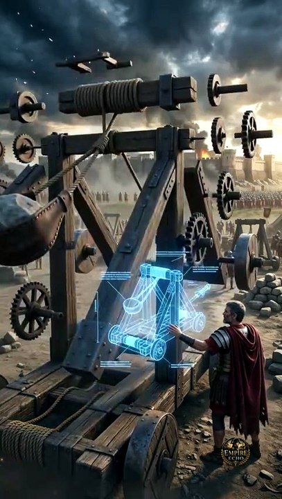 🏛️ Before modern artillery, Rome relied on the Onager.