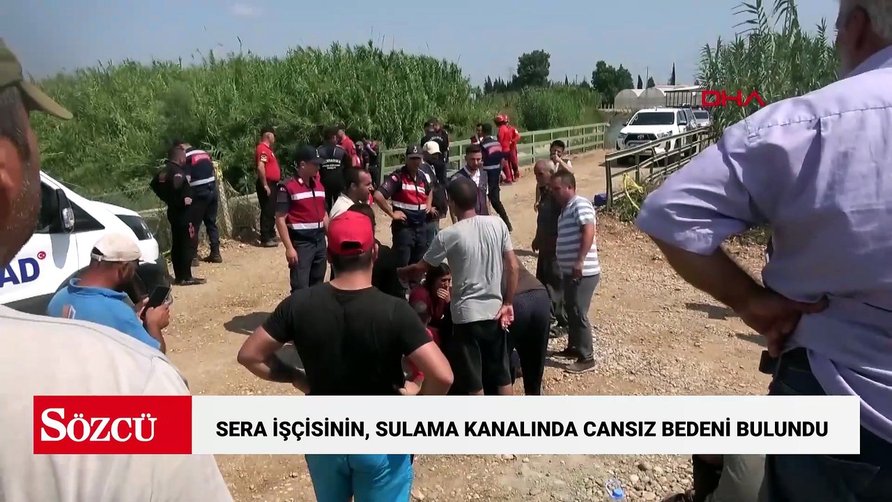 3 gündür aranan sera işçisinin, sulama kanalında cansız bedeni bulundu