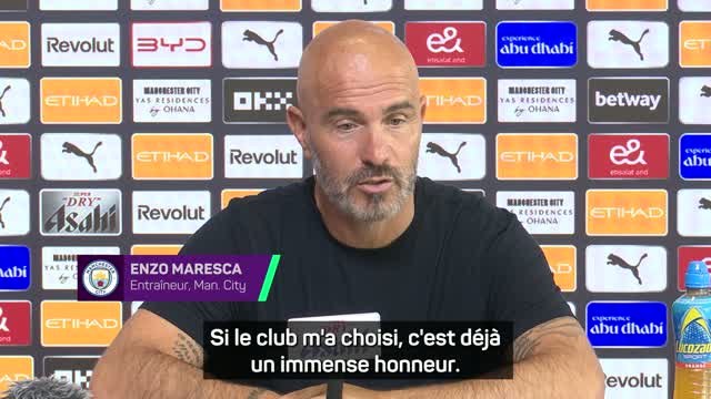 Man. City - Maresca : Succéder à Pep est un privilège