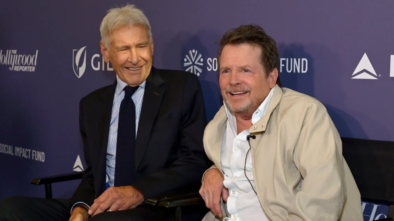Harrison Ford Presents the Michael J. Fox Foundation With the Philanthropic Organization of the Year Award | Social Impact Summit