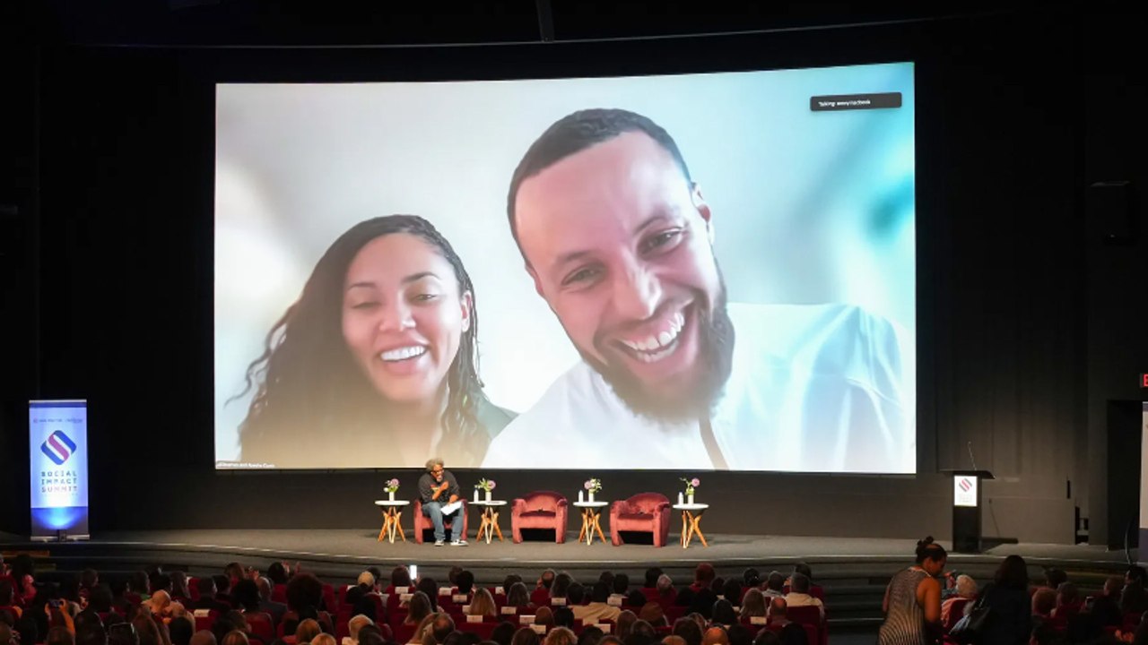 Stephen Curry & Ayesha Curry Recognized as Philanthropists of the Year | Social Impact Summit