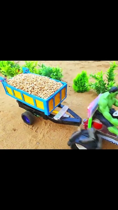 Mini wheat flour machine #miniature #fyp #miniworld001