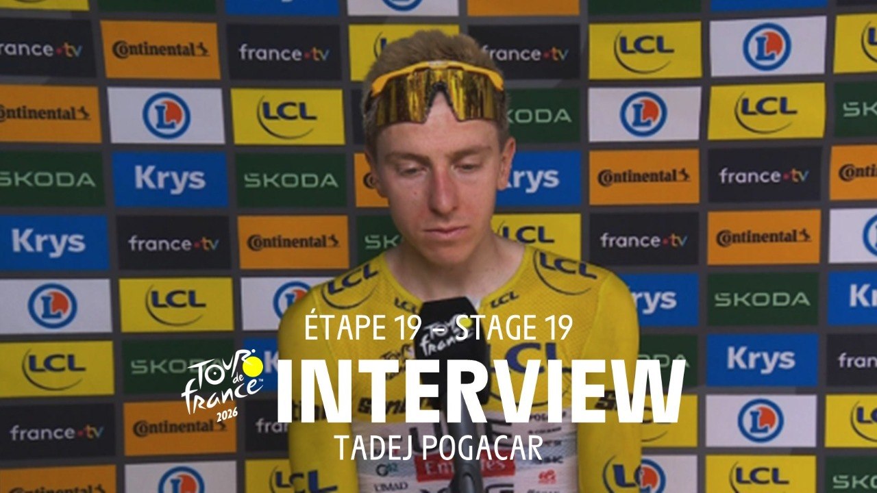 Tour de France 2026 - Stage 19 Post-race interview