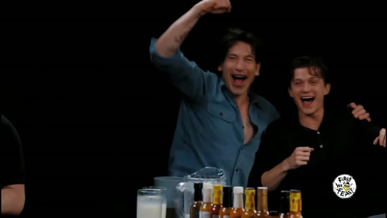 Tom Holland makes Hot Ones history with vomit on set