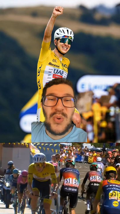 LA FUSÉE TADEJ POGACAR VA JUSTE TROP VITE DANS LES PENTES DE L'ALPES D'HUEZ !