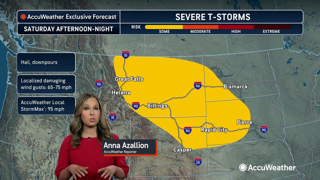 Severe storms to mess with weekend plans