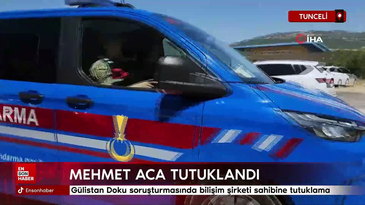 Gülistan Doku soruşturmasında bilişim şirketi sahibi Mehmet Aca tutuklandı