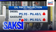Big-time na taas-presyo sa petrolyo, nakaamba sa susunod na lingo | Saksi