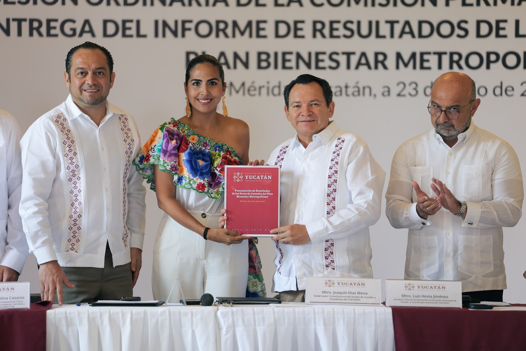 Plan Bienestar Metropolitano para Mérida: estos fueron los resultados de las consultas ciudadanas
