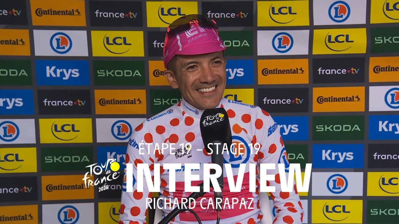 Tour de France 2026 - Stage 19 Post-race interview