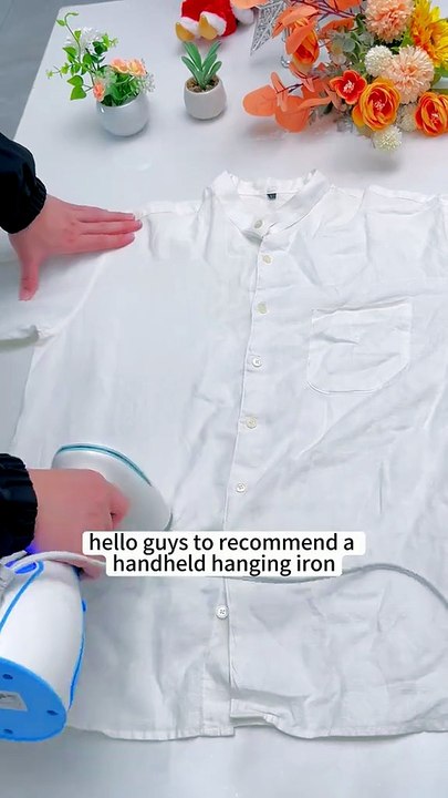 Handheld Iron Steamer For Hanging Clothes