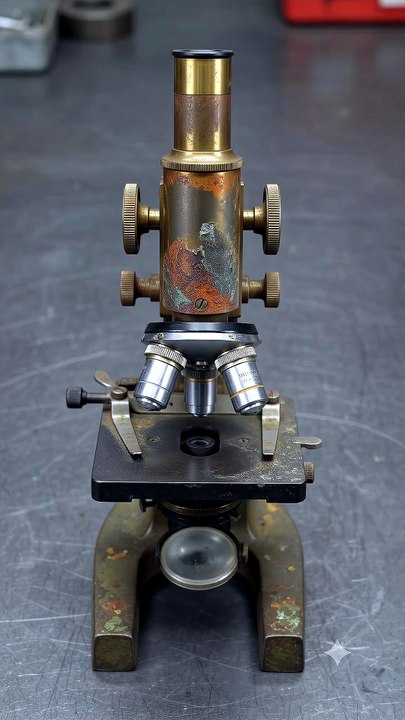 Microscope_restoration_workbench #Restoration