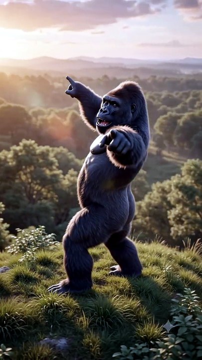 🦍 Gorilla Just Broke the Internet With This Dance! 😂🔥