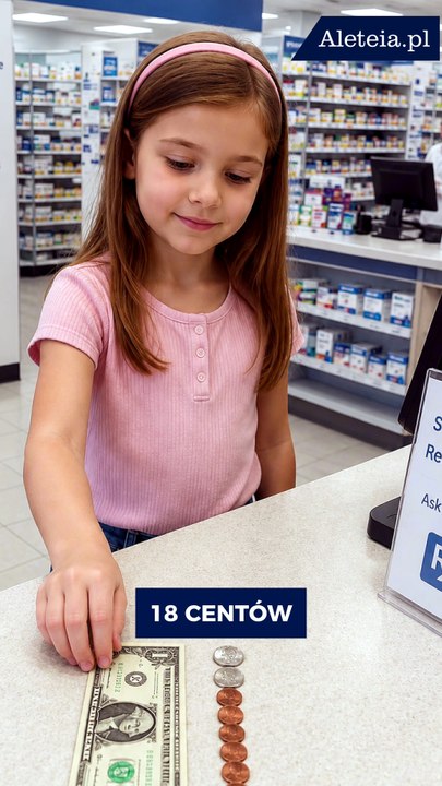 Dziewczynka zjawiła się sama w aptece. To, co chciała kupić, rozczuliło farmaceutę do łez