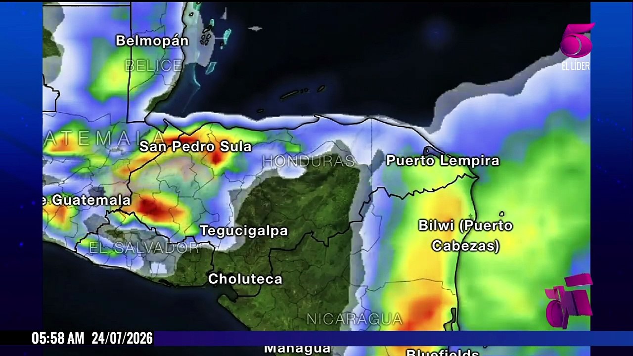 Onda tropical 21 ingresa este sábado y provocará lluvias en estos sectores de Honduras