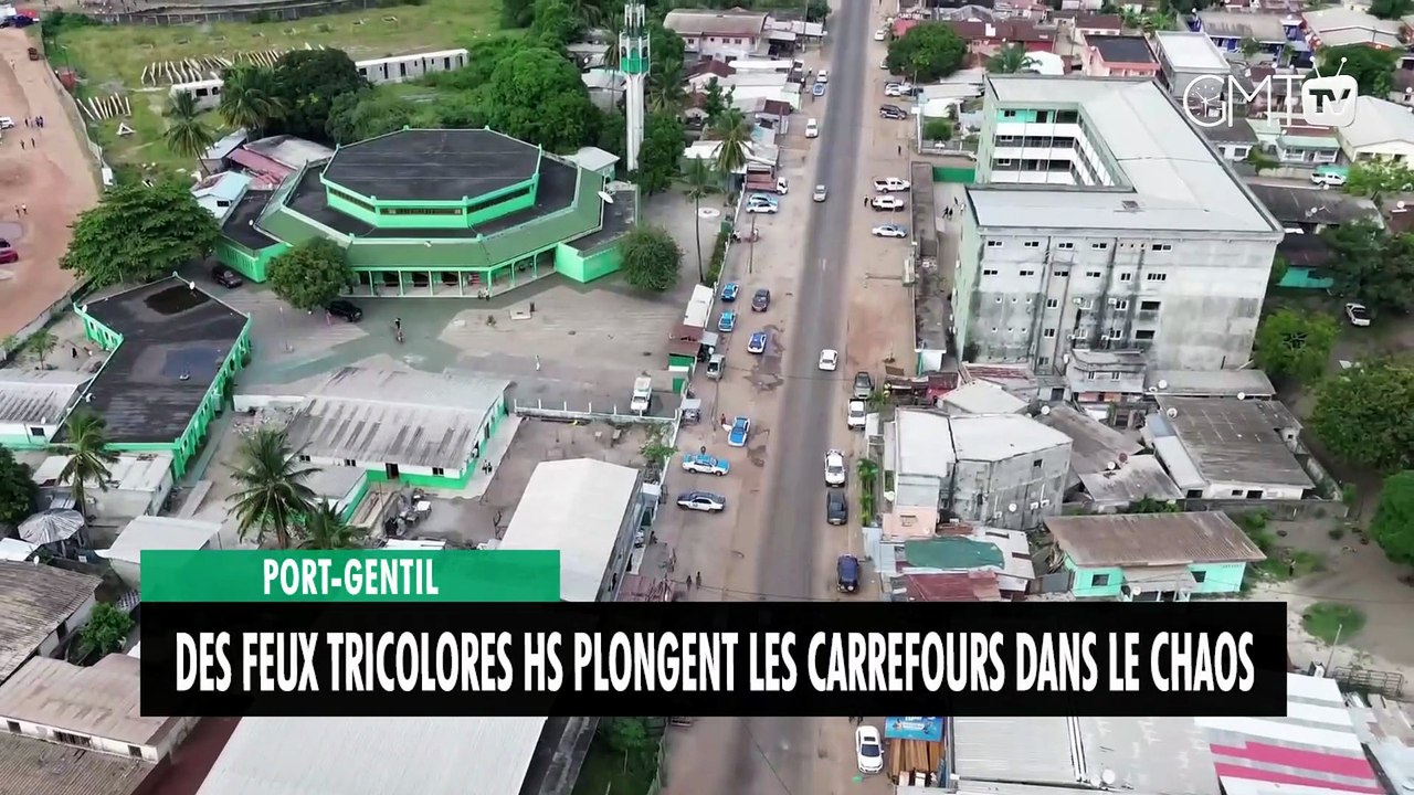 [#Reportage] Port-Gentil : des feux tricolores HS plongent les carrefours dans le chaos