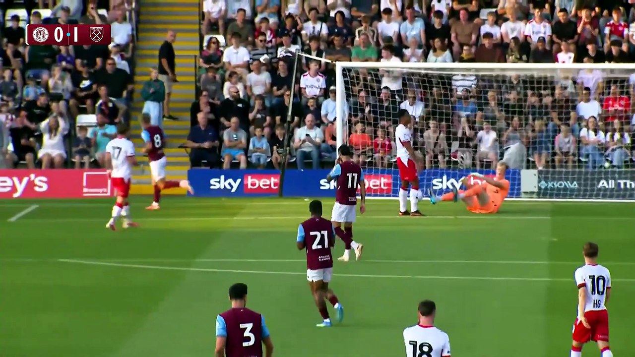 Stevenage 0-5 West Ham _ Pre-Season Friendly Extended Highlights_1080p