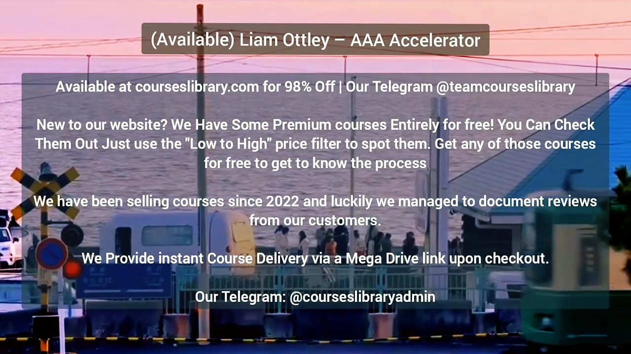 Available) Liam Ottley – AAA Accelerator