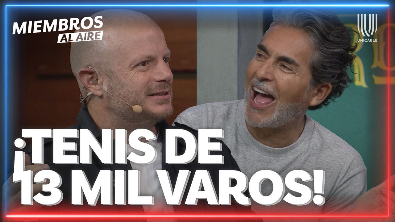 ¡Carísimos! Facundo se queja de los lujos que se quiere dar su hijo