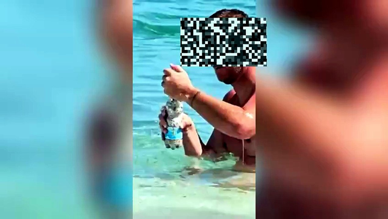 Stintino, riempiono una bottiglia di sabbia, poi tentano la fuga: segnalati due turisti