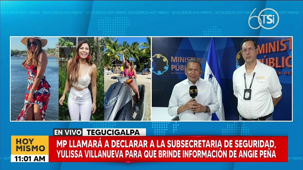 MP llamará a declarar a la subsecretaria de Seguridad, Yulissa Villanueva, para que brinde información de Angie Peña.