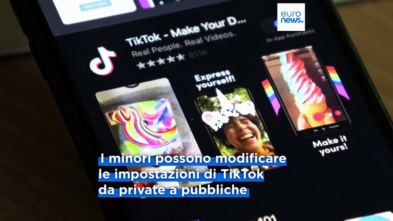 Ue: TikTok non tutela la privacy dei minori dagli adulti