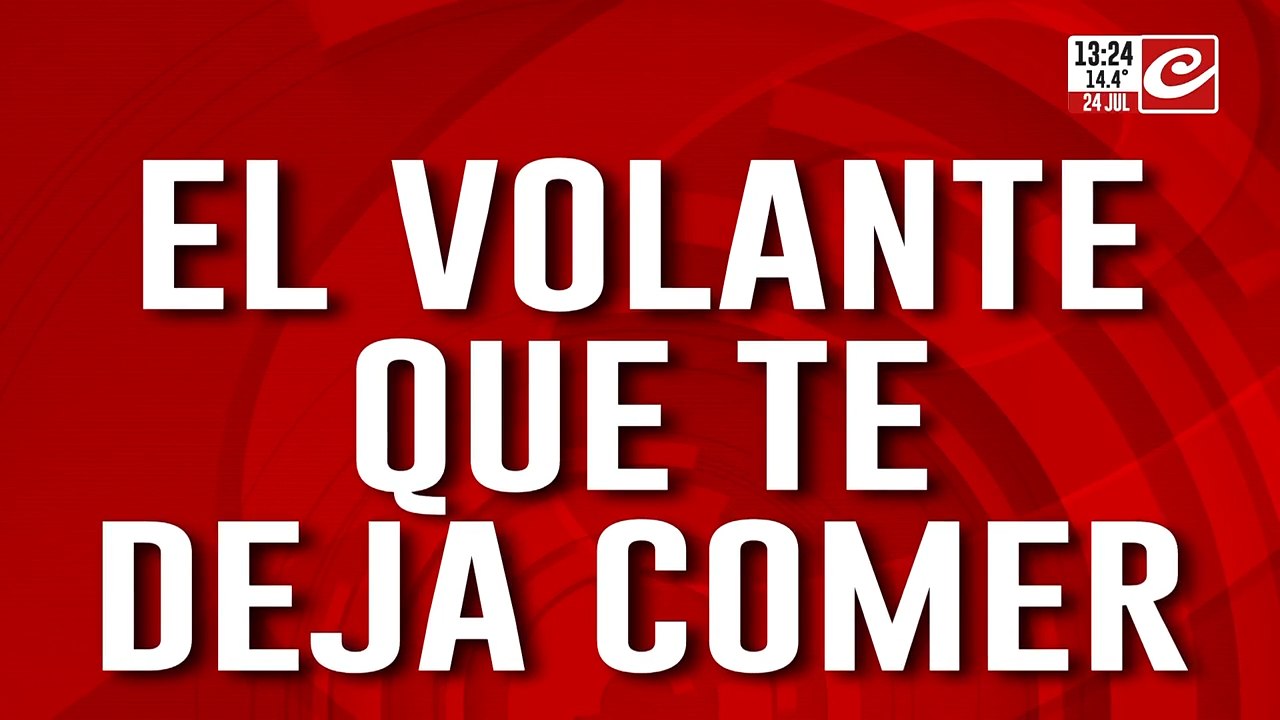El volante que te deja comer: crecen las aplicaciones de autos