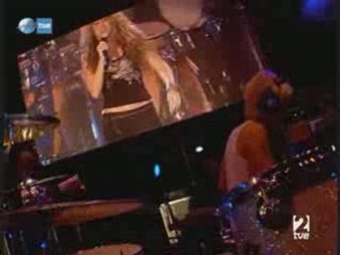 Shakira Las de la Intuicion rock in rio Madrid 2008