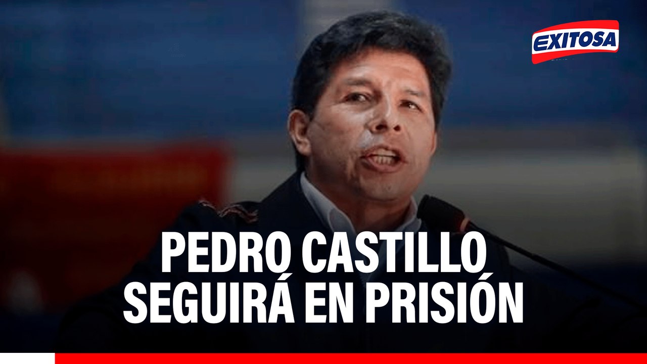Ministro de Justicia confirma rechazo definitivo al pedido de indulto a favor de Pedro Castillo