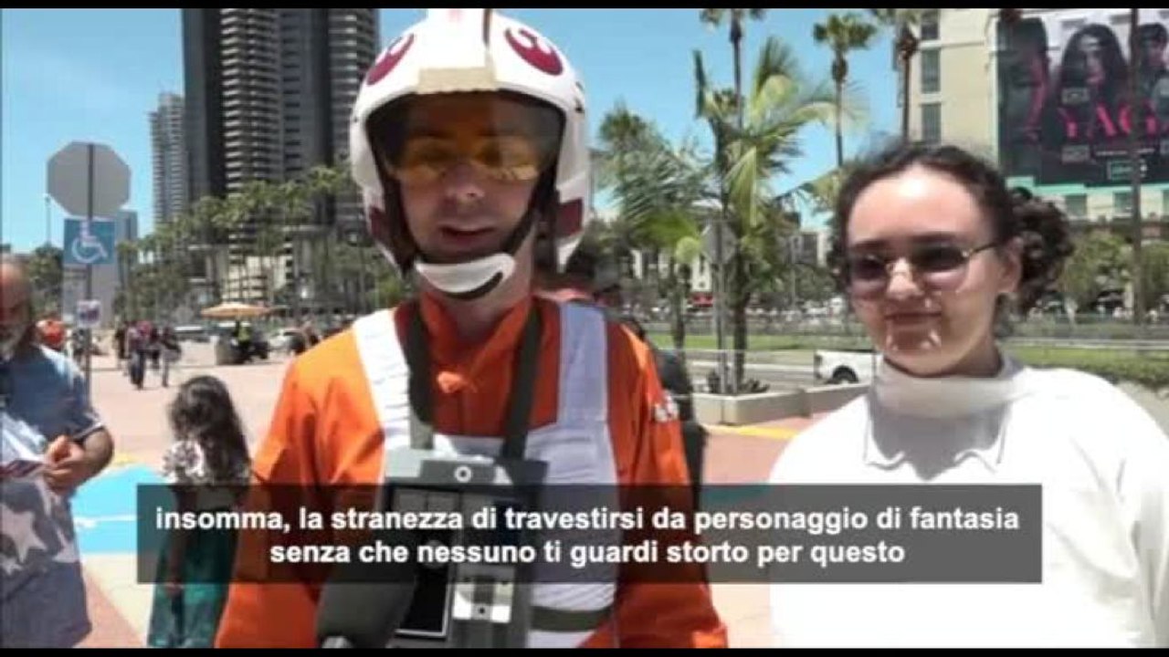 Fra i cosplayer del Comic-Con di San Diego, il grande evento di cultura pop