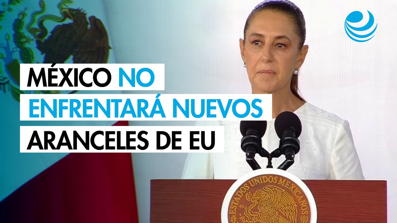 Sheinbaum confirma que México no enfrenta los nuevos aranceles de EU tras reunión con Greer