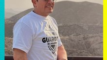 Ernesto Laguardia adoptó un perrito durante su viaje a Saltillo