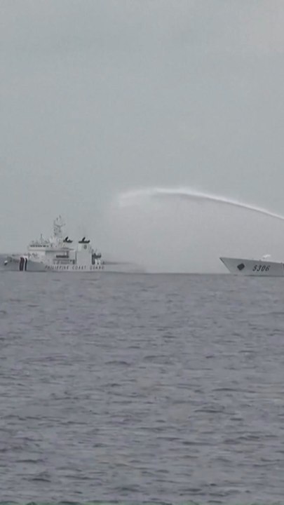 China Defends Water Cannon Attacks, Releases Video