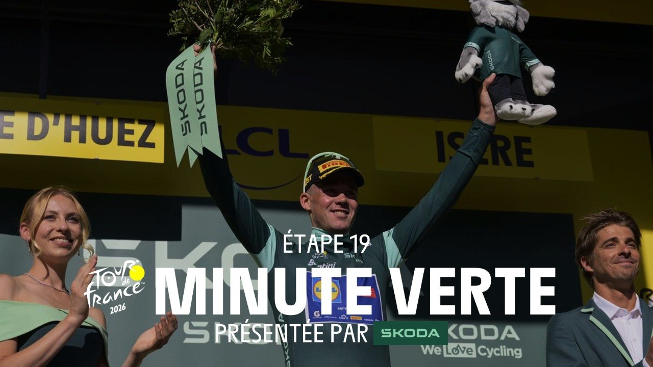 Tour de France 2026 - Stage 19 Škoda Green Jersey Minute