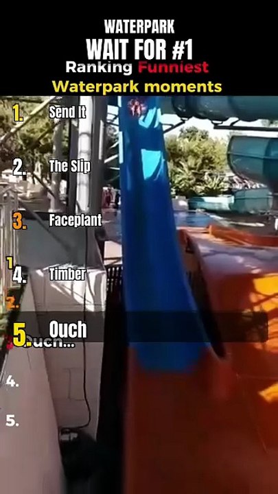 TOP 5 WATERPARK 😂🔥 #Shorts #ranking #funny