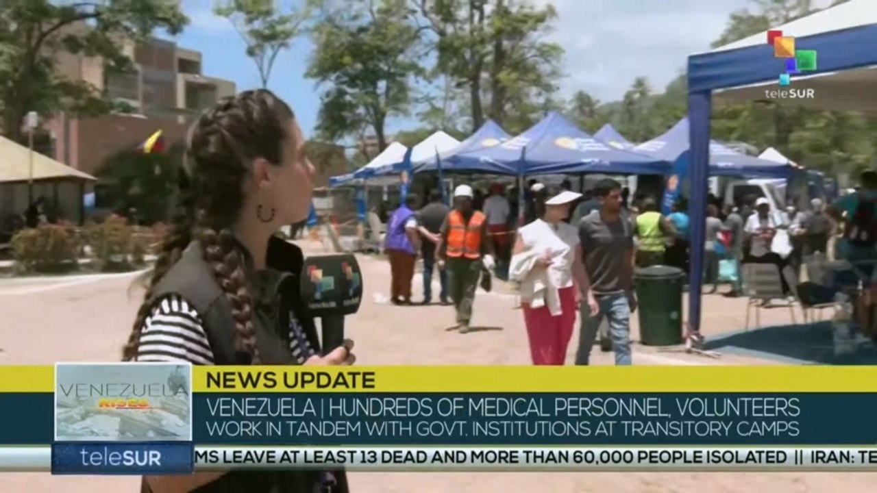 Venezuela | 'Venezuela Rises' plan tackles recovery and reparation efforts after earthquakes