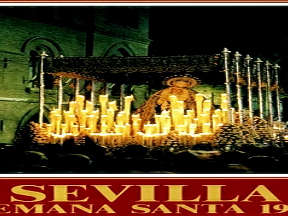 La Trinidad De Regreso Por Santa Catalina. Semana Santa Sevilla 1991
