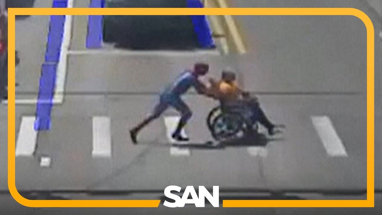 Spider-Man? Nope. Just a good Samaritan