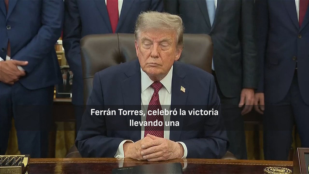 La respuesta de Trump a Ferran y su gorra desde el Despacho Oval