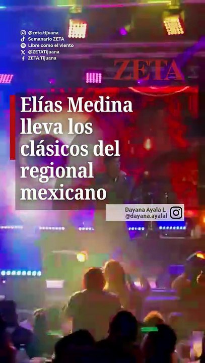 Elías Medina lleva los clásicos del regional mexicano al Audiorama El Trompo