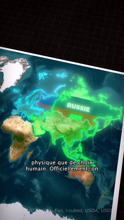 Le secret de la Russie à la fois Europe ET Asie dévoilé! #géographie
