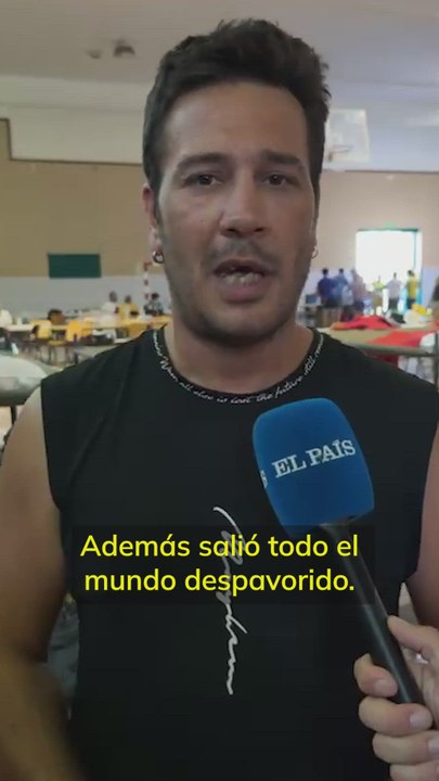 NO USAR | El polideportivo de Villamanta acoge a los evacuados por los incendios de Madrid y Ávila