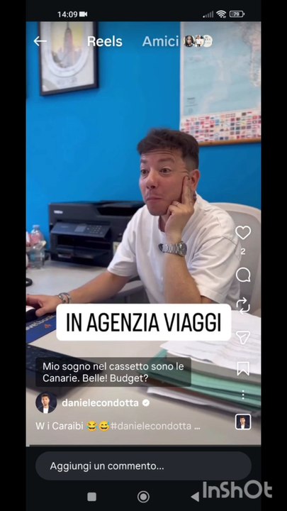 Daniele condotta story comica