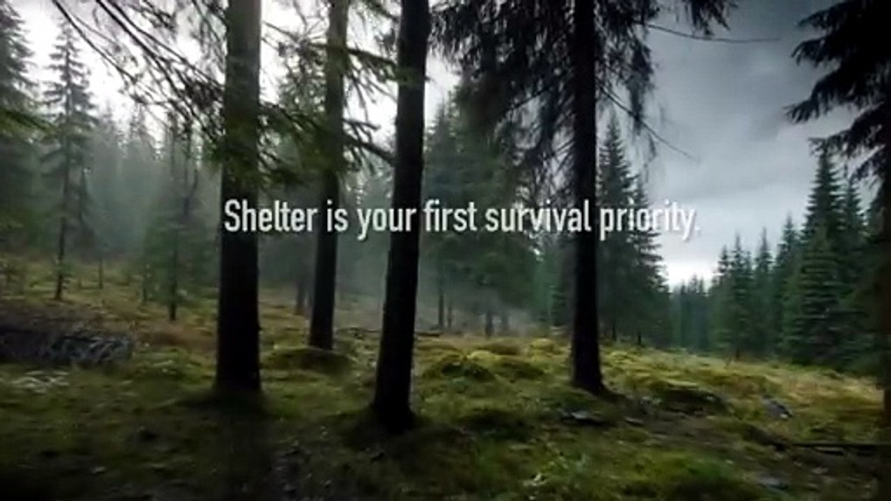 If you can build a shelter in 10 minutes, you can survive almost anywhere.
