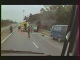 FSR JAUNE FLUO SAPEURS POMPIERS VALOGNES DANS UN FILM