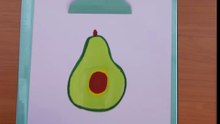 How to draw easy - Ep. 010  avocado
